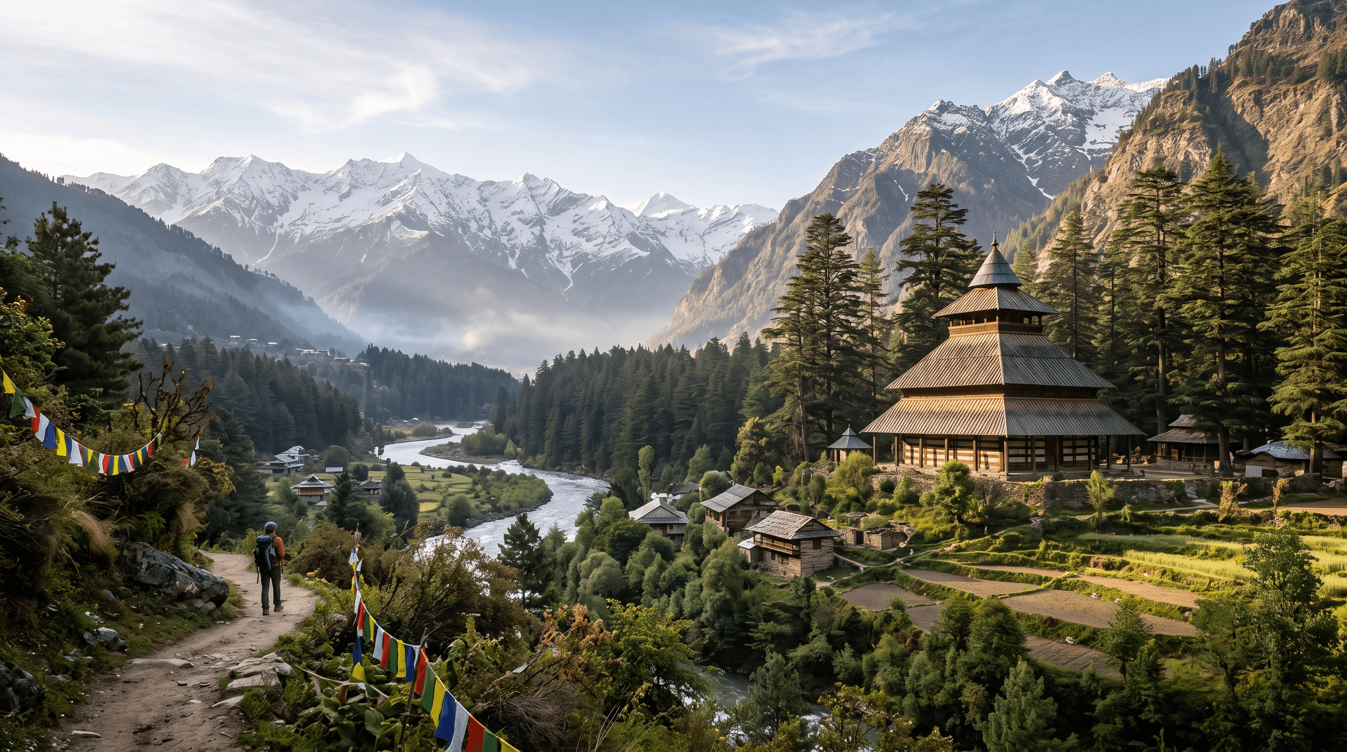 Majestic Manali Mountain Retreat - Manali, Himachal Pradesh Luxury Holiday Tour Package | Make Your Own Voyage