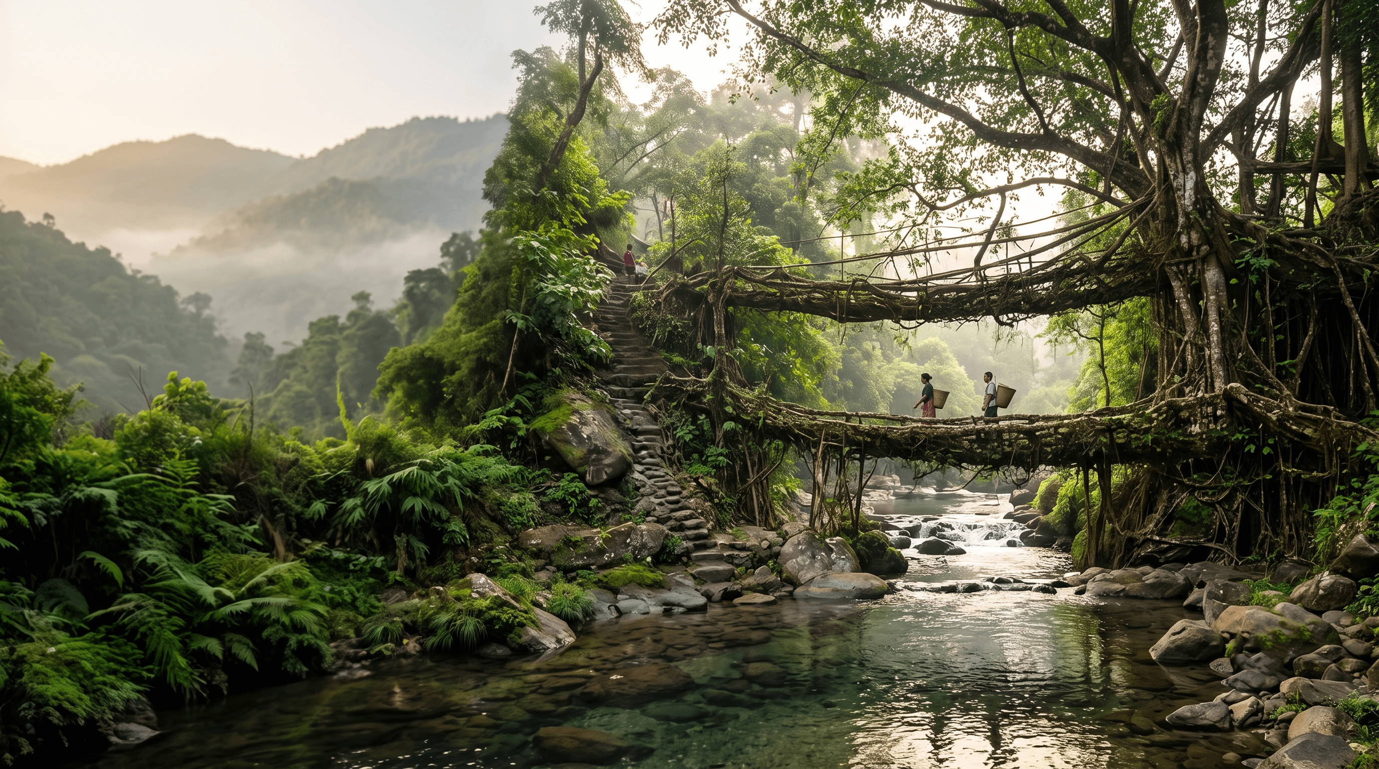 Meghalaya: Abode of Clouds & Waterfalls - Shillong, Meghalaya Luxury Holiday Tour Package | Make Your Own Voyage